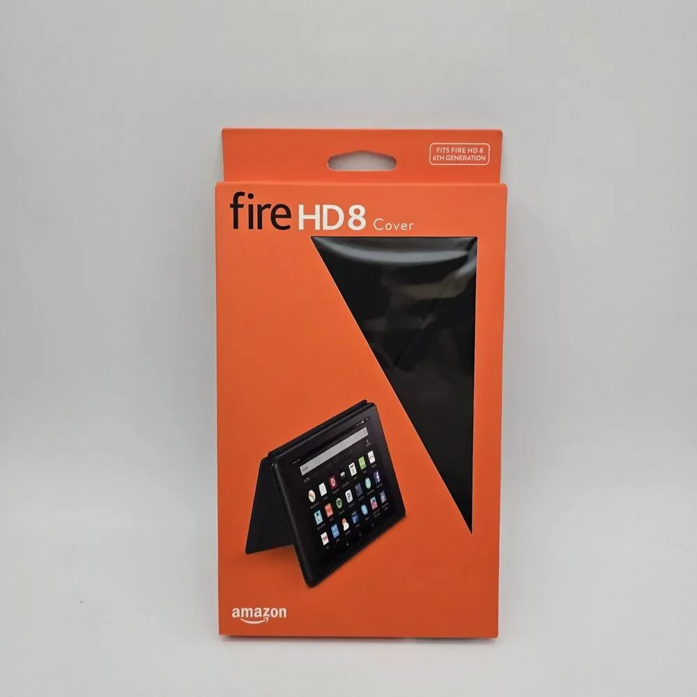 Amazon Fire HD 8 Tablet Cover For 6th 7th & 8th Generation - Charcoal Black